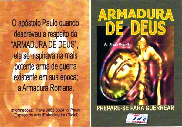 BROCHURA c/30Pg/ Uma Analogia do Apostolo Paulo / tam21x15cm